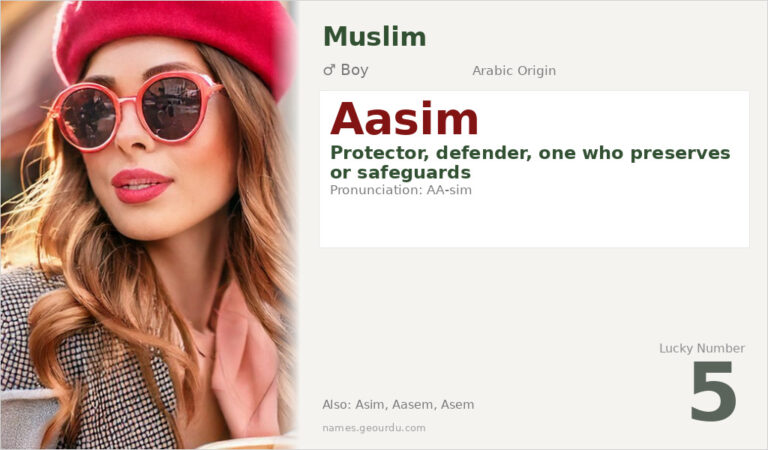 Aasim Name Meaning — Arabic Origin, Boy Name & Details (2025)